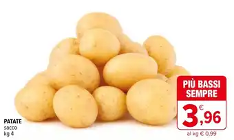 Iperal PATATE sacco kg 4 offerta