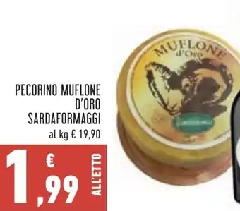 Conad PECORINO MUFLONE D'ORO SARDAFORMAGGI offerta