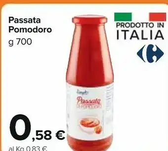 Carrefour Market Passata Pomodoro offerta