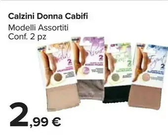 Carrefour Market Calzini Donna Cabifi offerta