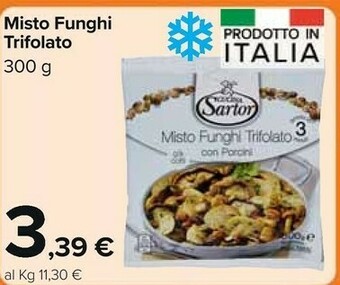 Cucina Sartor - Misto Funghi Trifolato con Porcini 300 g(ml)