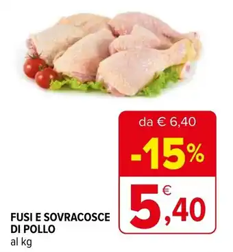 Iperal FUSI E SOVRACOSCE DI POLLO offerta
