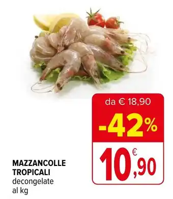 Iperal MAZZANCOLLE TROPICALI decongelate offerta