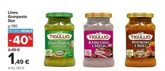 Carrefour Market Star Linea Granpesto offerta