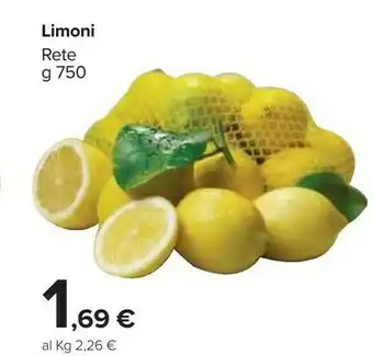 Carrefour Market Limoni Rete offerta