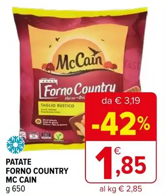 PATATE FORNO COUNTRY MC CAIN g 650