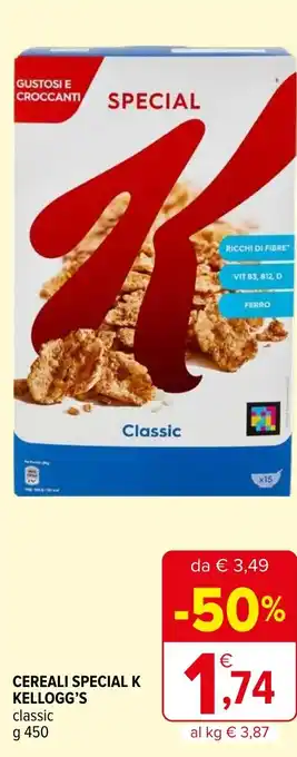 CEREALI SPECIAL K KELLOGG'S Classic g 450