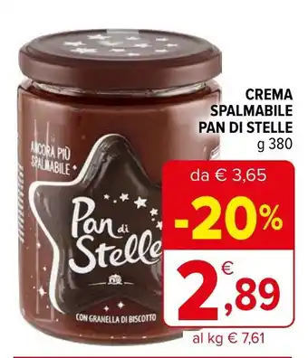 Iperal CREMA SPALMABILE PAN DI STELLE g 380 offerta
