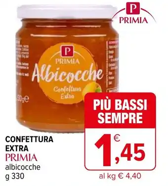 CONFETTURA EXTRA PRIMIA albicocche g 330