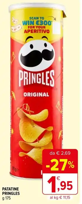 Iperal PATATINE PRINGLES g 175 offerta