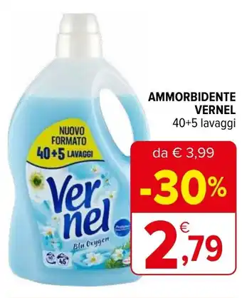 Iperal AMMORBIDENTE VERNEL 40+5 lavaggi offerta
