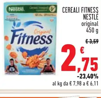 Conad CEREALI FITNESS NESTLÉ original 450 g offerta