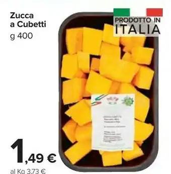 Carrefour Carrefour Zucca A Cubetti 400g offerta