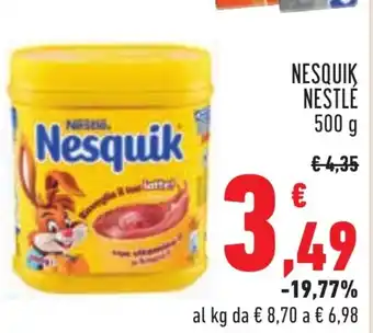 Conad NESQUIK NESTLE 500 g offerta