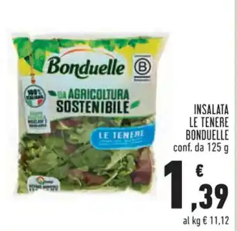 Conad Superstore INSALATA LE TENERE BONDUELLE conf. da 125 g offerta