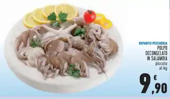 Conad Superstore POLPO DECONGELATO IN SALAMOIA piccolo offerta