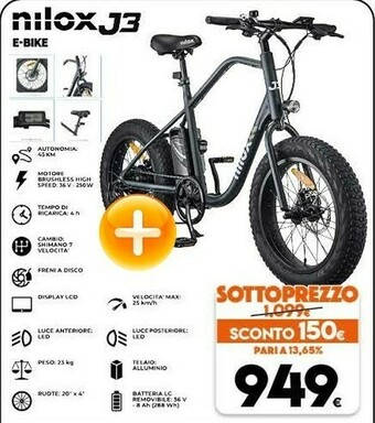 Expert Nilox J3 offerta