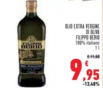 Conad Superstore OLIO EXTRA VERGINE DI OLIVA FILIPPO BERIO 1 l offerta