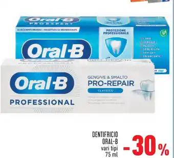 Conad Superstore DENTIFRICIO ORAL-B vari tipi 75 ml offerta
