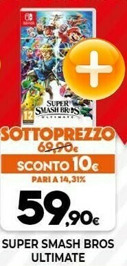 Expert Nintendo Switch Super Smash Bros Ultimate offerta