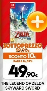 Expert Nintendo The Legend Of Zelda: Skyward Sword HD Basic DUT, Inglese Nintendo Switch offerta