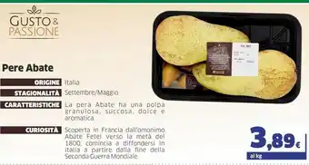 Ok Sigma Gusto & passione Pere offerta