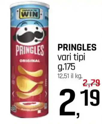 Famila Superstore PRINGLES PRINGLES vari tipi g 175 offerta