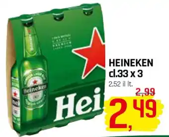 Famila Superstore HEINEKEN cl.33 x 3 offerta