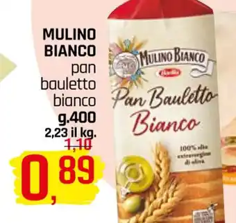 Famila Superstore MULINO BIANCO pan bauletto Bianco g 400 offerta