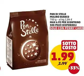 PENNY Mulino Bianco Il Biscotto Pan Di Stelle 700 G(ml) offerta