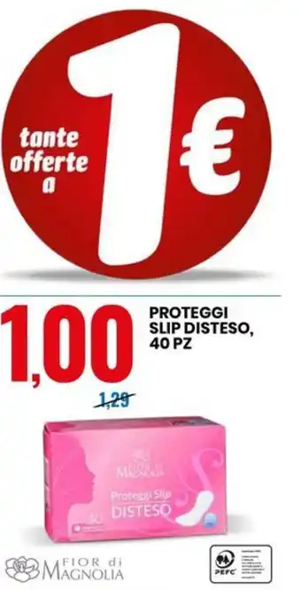 Eurospin PROTEGGI SLIP DISTESO, 40 PZ offerta