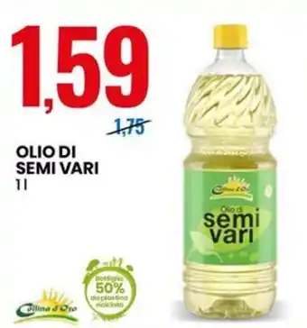 Eurospin OLIO DI SEMI VARI 1 L offerta