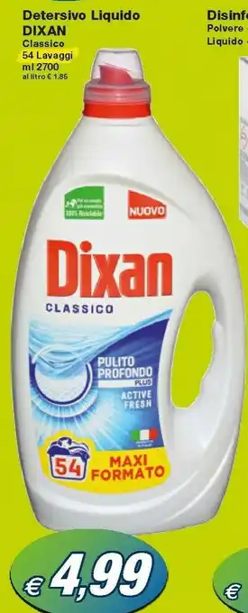 Prix Quality Dixan Detersivo Lavatrice offerta