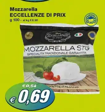 Prix Quality Eccellenze Di Prix Mozzarella offerta