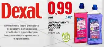 Eurospin LAVAPAVIMENTI LAVANDA/ BOUQUET 1,25 L offerta