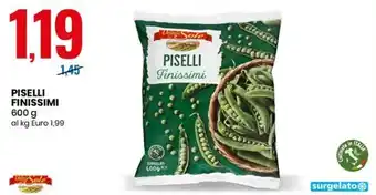 Eurospin PISELLI FINISSIMI 600 g offerta