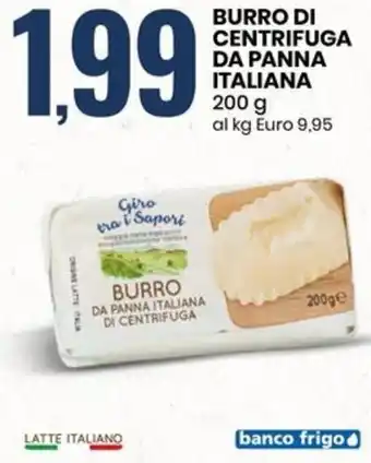 Eurospin BURRO DI CENTRIFUGA DA PANNA ITALIANA 200 g offerta