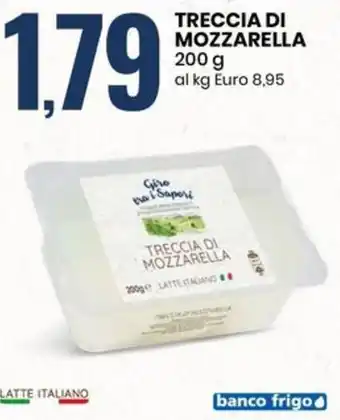 Eurospin TRECCIA DI MOZZARELLA 200 g offerta