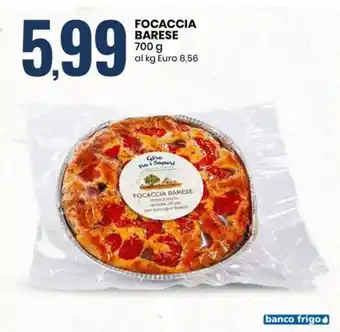 Eurospin FOCACCIA BARESE 700 g offerta