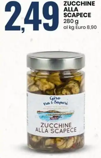 Eurospin ZUCCHINE ALLA SCAPECE 280 g offerta