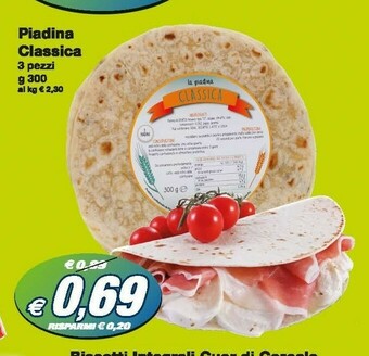 Prix Quality Piadina Classica 300g offerta