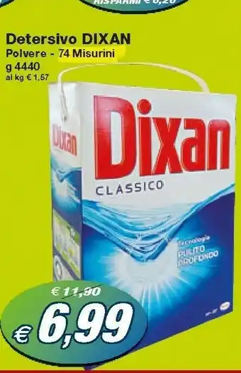 Prix Quality Dixan Detersivo In Polvere offerta
