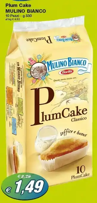 Prix Quality Mulino Bianco Mulino Bianco - PlumCake Classico 330 g(ml) offerta