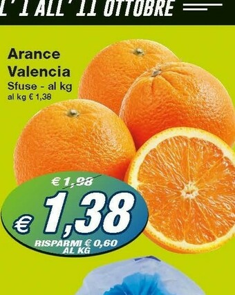 Prix Quality Arance Valencia offerta