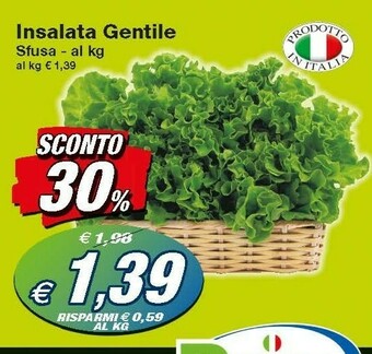 Prix Quality Insalata Gentile offerta