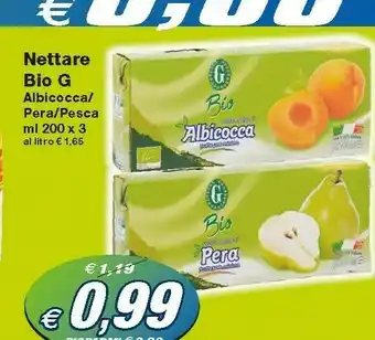 Prix Quality Bio G Nettare Albicocca offerta