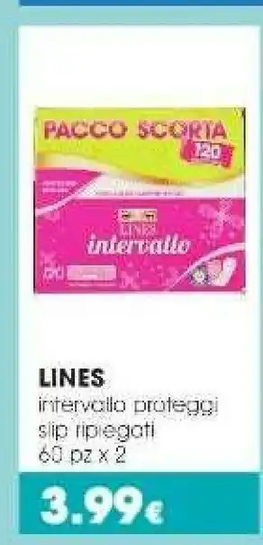 Tigotà Lines Intervallo Proteggi Ripiegati offerta