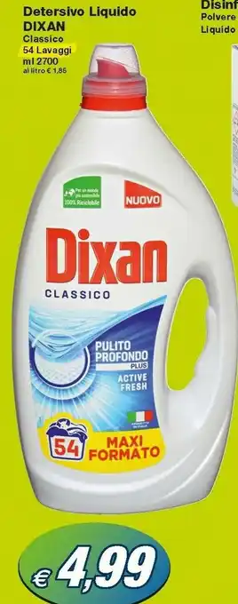 Prix Quality Dixan Detersivo Liquido Classico offerta