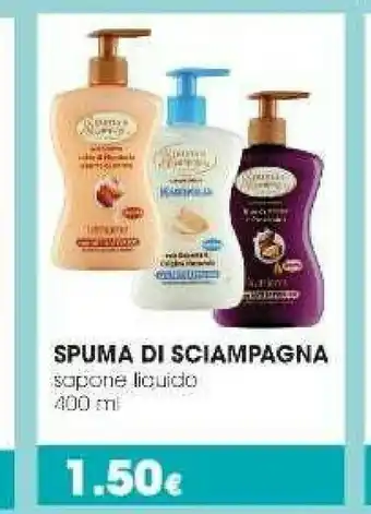 Spuma di Sciampagna Sapone Liquido