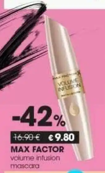 Tigotà Max Factor VOLUME INFUSION Mascara offerta